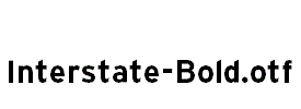 Interstate-Bold