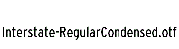 Interstate-RegularCondensed