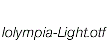 Iolympia-Light