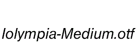 Iolympia-Medium
