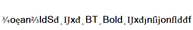 IowanOldSt-Ext-BT-Bold-Extension