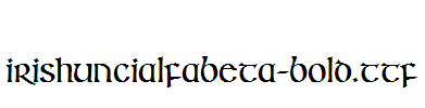 IrishUncialfabeta-Bold