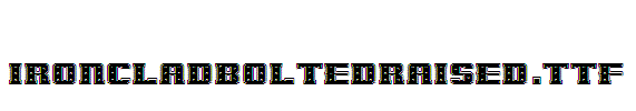IronCladBoltedRaised