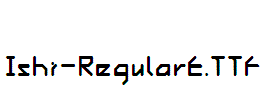 Ishi-RegularE