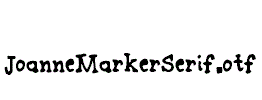 JoanneMarkerSerif