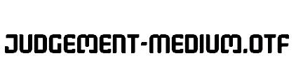 Judgement-Medium