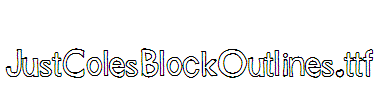 JustColesBlockOutlines