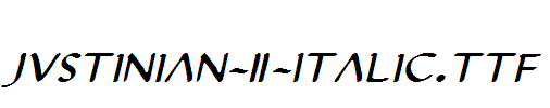 Justinian-2-Italic