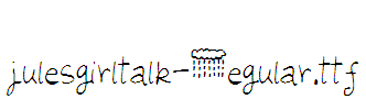 julesgirltalk-Regular