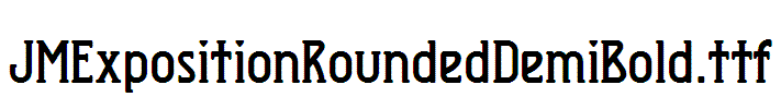 JMExpositionRoundedDemiBold
