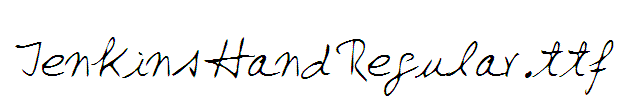 JenkinsHandRegular