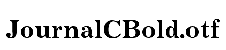 JournalCBold