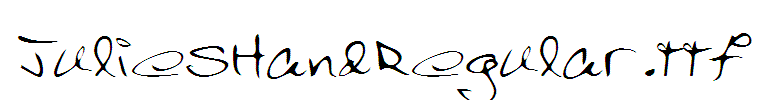 JuliesHandRegular