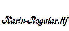 Karin-Regular