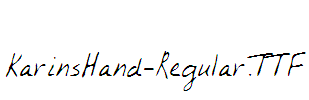 KarinsHand-Regular