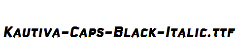 Kautiva-Caps-Black-Italic