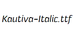 Kautiva-Italic