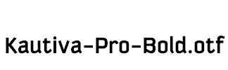 Kautiva-Pro-Bold