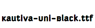 Kautiva-Uni-Black