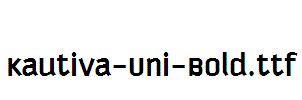 Kautiva-Uni-Bold