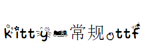 kitty-常规