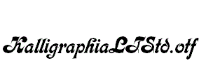 KalligraphiaLTStd