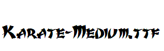 Karate-Medium