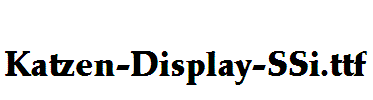Katzen-Display-SSi