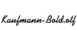 Kaufmann-Bold