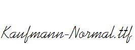 Kaufmann-Normal