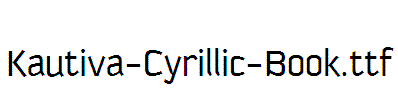Kautiva-Cyrillic-Book