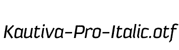 Kautiva-Pro-Italic