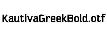 KautivaGreekBold