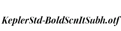 KeplerStd-BoldScnItSubh