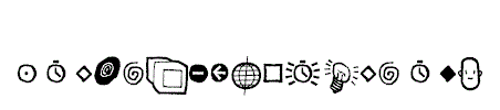 Kosmik-Glyphs
