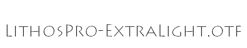 LithosPro-ExtraLight
