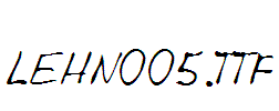 LEHN005