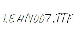 LEHN007