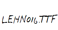 LEHN016