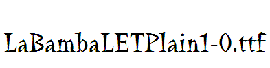 LaBambaLETPlain1-0