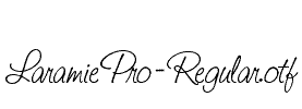LaramiePro-Regular