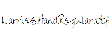 LarriesHandRegular