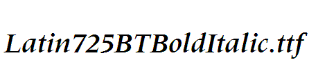 Latin725BTBoldItalic
