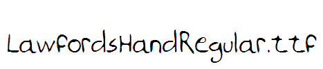 LawfordsHandRegular