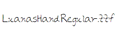 LuanasHandRegular