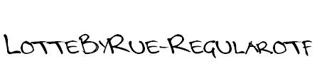 LotteByRue-Regular