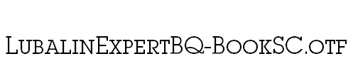 LubalinExpertBQ-BookSC
