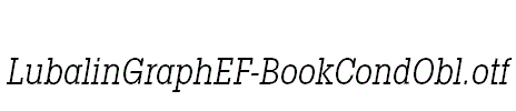 LubalinGraphEF-BookCondObl