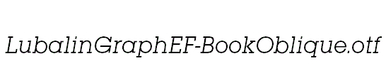 LubalinGraphEF-BookOblique