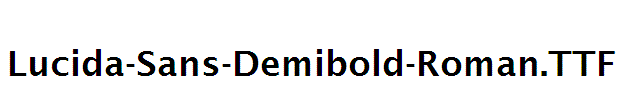 Lucida-Sans-Demibold-Roman